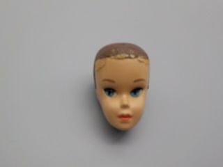 Vintage 1964 Mattel Miss Barbie Doll Hard Plastic Head With Open / Close Eyes
