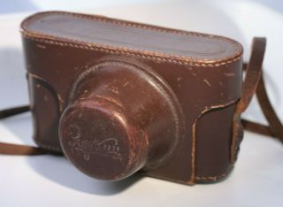 Zorki - 1 Rangefinder Leather Case With Strap For Soviet 35mm Cameras