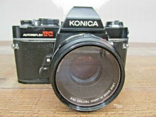 Konica Autoreflex Tc Camera With Hexanon Ar 52mm F1.  8