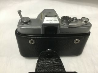 1970’s Mamiya Sekor 500TL 35mm Film Camera w/Leather case 1:2 50mm LENS 99219 3