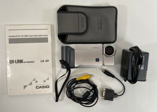 Vintage Casio Qv - 300 - Lcd Digital Camera (1996) Ex