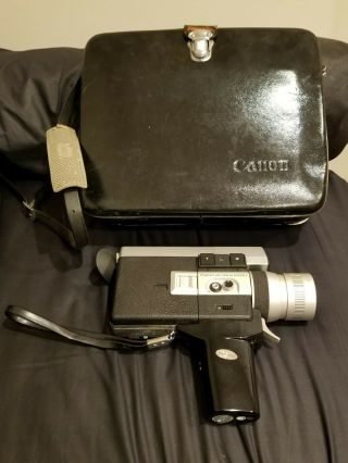 Canon 8 Camcorder Auto Zoom Model 518 W/case - Only