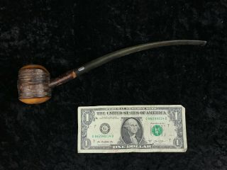 Vintage Ropp Deluxe France 919 Wood Tobacco Pipe 10 - 3/4 " Estate