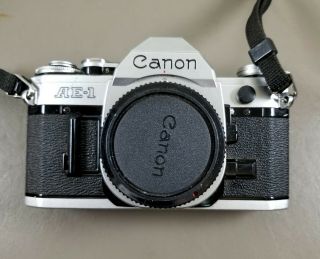 Vintage Canon Ae - 1 35mm Slr Film Camera Body