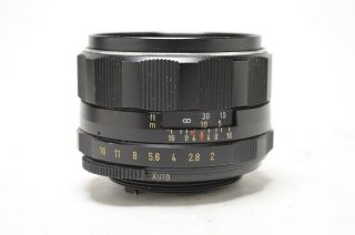 Pentax Takumar 55mm F2 M42 Screw Mount Lens - Needs Love