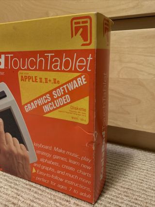Koala Pad Touch Tablet Apple II,  II,  IIe.  Model 1001A Vintage Computer 3