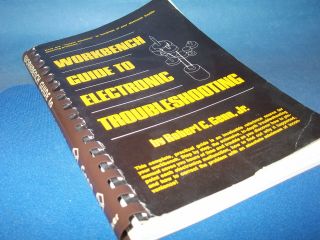 Workbench Guide Electronic Troubleshooting Vintage 1977 Collectible Rare