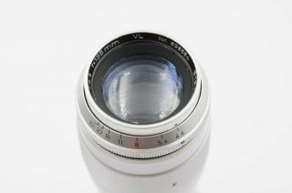 Steinheil Munchen f=135mm Culminar 1:4.  5 Lens.  Leica Screw Mount W/ Case 2