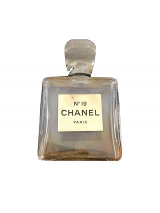 Chanel No.  19 Parfum 0.  5 Oz Vintage
