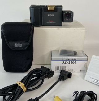 Vintage 1998 Ricoh Rdc - 4200 Digial Camera With Accessories Made In Japan