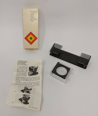 Polaroid Sx - 70 Close - Up Lens And Flash Diffuser 121 With Box