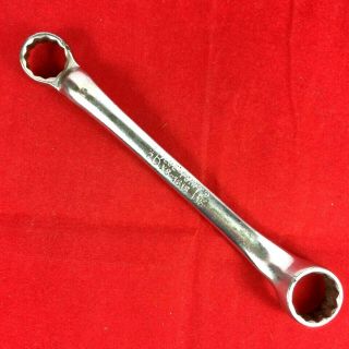 Vtg Blue - Point By Snap - On Canada 1/2 " X 9/16 " Xs1618 12 - Pt Short Box - End Wrench
