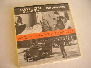 Vintage Walton 8 - Black And White Sound / Laurel & Hardy County Hospital.