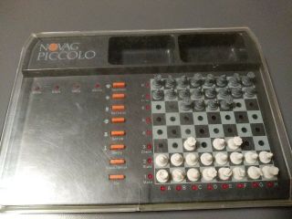 Vintage Novag Piccolo Electronic Travel Chess Computer No Box See Photos