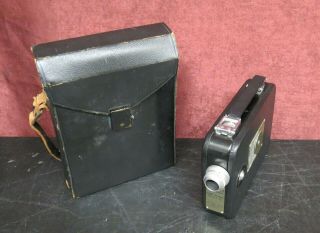 Vintage Cine - Kodak Eight - 25 8 Mm Movie Camera With Case