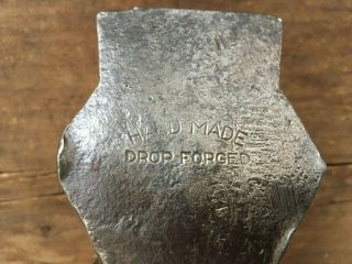 HAND MADE DROP FORGED HEWING HATCHET HEAD VINTAGE BROAD AXE 2