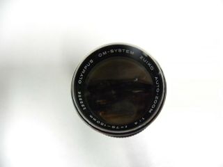 Vtg Olympus OM - System Zuiko Auto Zoom 1:4 F=75 - 150mm Camera Lens & Case (A15) 2