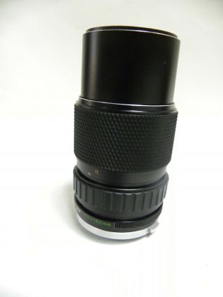 Vtg Olympus OM - System Zuiko Auto Zoom 1:4 F=75 - 150mm Camera Lens & Case (A15) 3