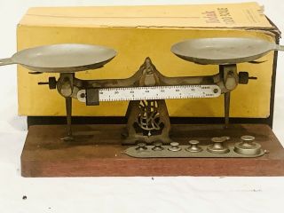 Vintage Kodak Photographic Studio Scale - Complete W/ All Weights & Pans
