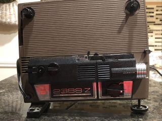 Vintage Gaf Dual 8mm Movie Projector Model 2388 - Z Bulb And