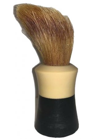 Vintage Ever - Ready Shaving Brush Sterilized 100t Made In The Usa Black/cream