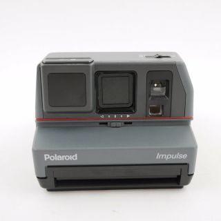 Vintage Polaroid Impulse Instant Film Camera - 600 Film - Made In Usa -