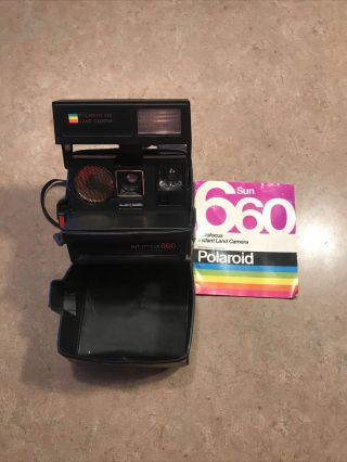 Polaroid 600 Camera - Sun 660 Autofocus