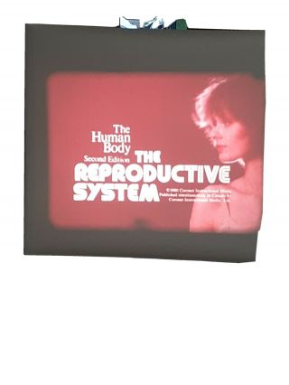 16mm Film Movie " The Human Body Reproductive System " Educational Home School