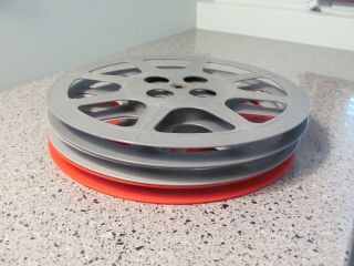 3 Empty 1200 Foot 16mm Plastic Film Reels