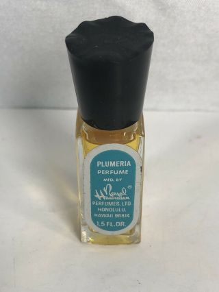 Vintage Royal Hawaiian Plumeria Perfume 1.  5fl Dr