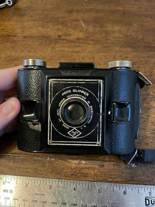 Agfa Ansco Pd16 Clipper Antique Film Camera