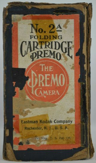 Vintage Antique Kodak No.  2a Folding Cartridge Premo Camera (box Only)