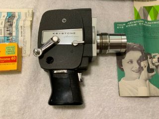 Vintage Keystone Americana 8mm Movie Camera Model 774 & case 2