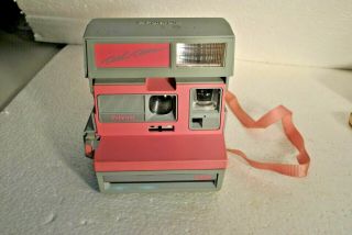 Pink Polaroid 600 Cool Cam Instant Land Camera,