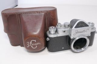 Vintage Zehum 3 Zenit 3 Slr 35mm Film Camera Russian Body Only No Lens