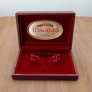 Longines Vintage Watch Display Storage Box For Women 