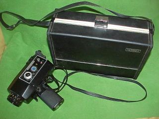 1974 Yashica - 800 Electro Electronic 8 Movie Camera W/case -