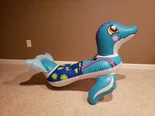 Vintage Intex Wet Set Inflatable Lil Dolphin Rider From 1998