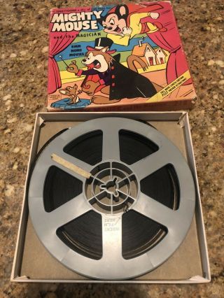 Mighty Mouse And The Magician 8mm Film Rare