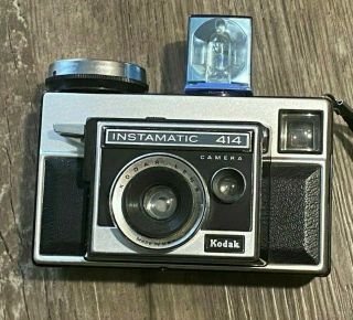 Vintage Kodak Instamatic 414 Camera With Flashcube (no Box)