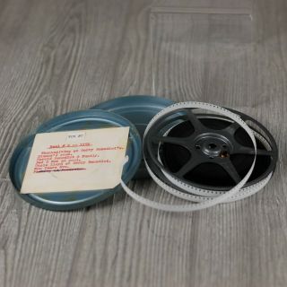Vintage 1956 8mm Color Film Home Movie Reel - American Family Thanksgiving 1956