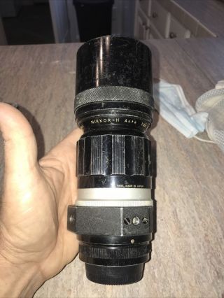 Nikon Nikkor - H Auto F= 300mm F/4.  5 1:4.  5 Nippon Kogaku