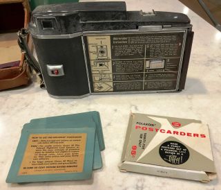 Vintage Polaroid 900 Electric Eye Land Camera With Accessories parts repair 3