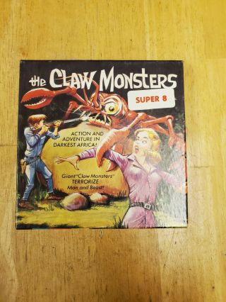 Republic Pictures The Claw Monsters 8mm No.  Ha - 5 Never Viewed