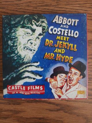 Abbott And Costello Meet Dr.  Jekyll And Mr.  Hyde 8mm Film.  Never Viewed