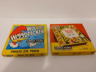 Woody Woodpecker Private Eye Pooch,  Simple Simon 8mm Castle Films Cartoons