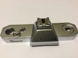 Topcon Unirex 1969 - 1973 Vintage Camera Top Plate - Old Stock - P/n 68a10020