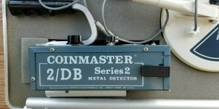 Vintage White ' s Coinmaster 2/DB Series 2 metal detector LOOK 3