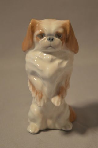Vintage Royal Copenhagen Danish Porcelain Figurine - Pekingese Dog 1776