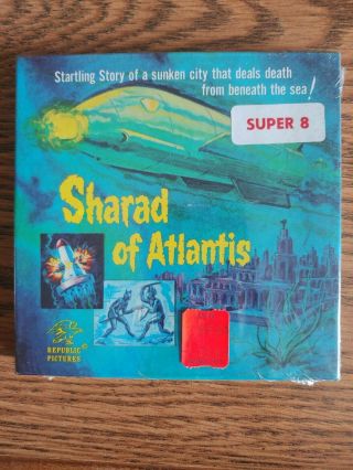 Sharad Of Atlantis 8 B&w Silent Film.  In Shrinkwrap.
